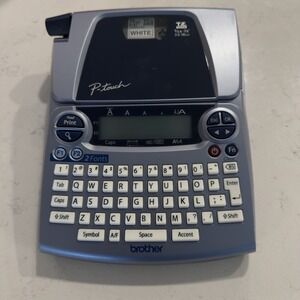 Brother P-Touch PT-1880 w/Laminated‎ White With power cord. Tested Works